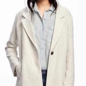 Textured-Bouclé Coat